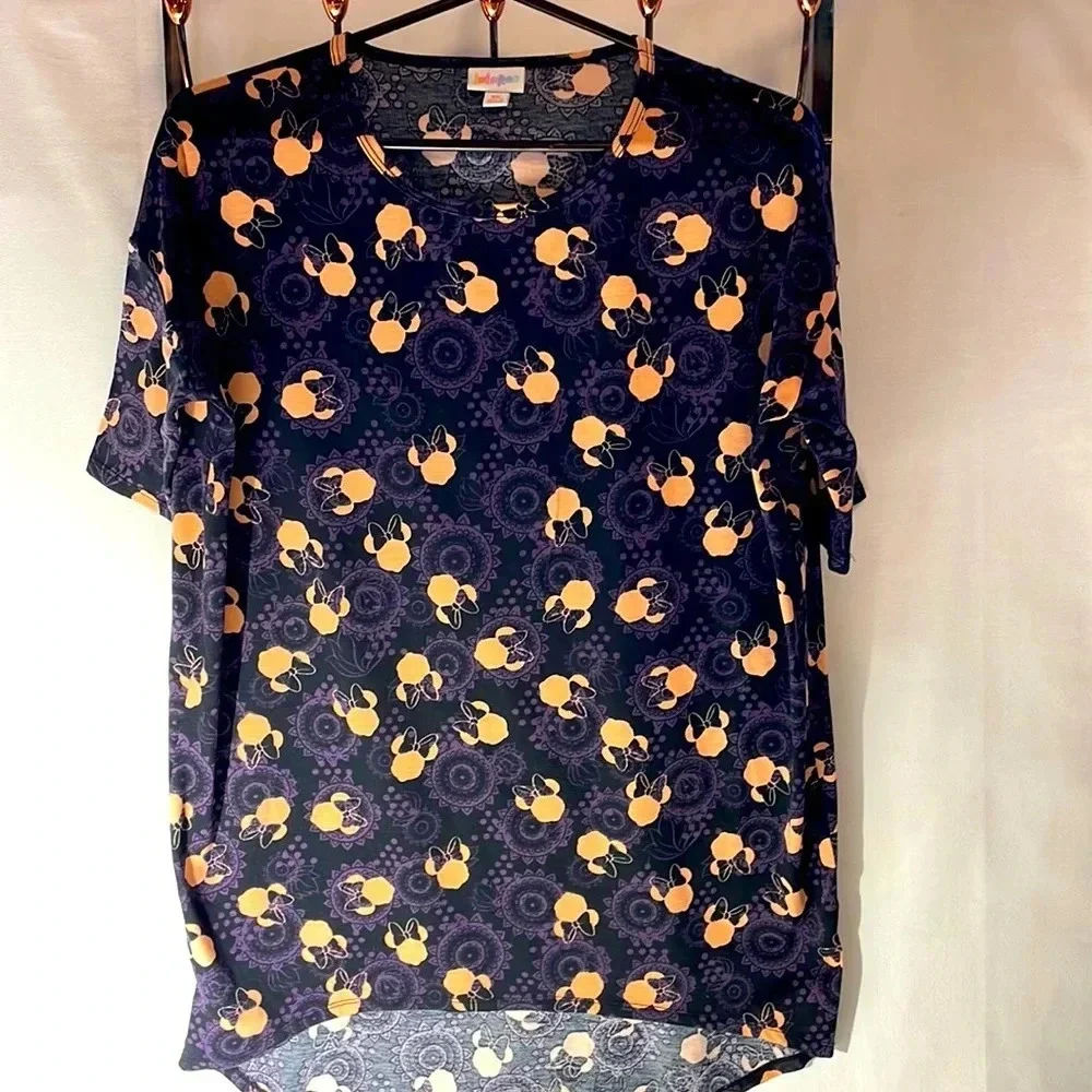 LulaRoe High low Top Minnie Mouse size XS